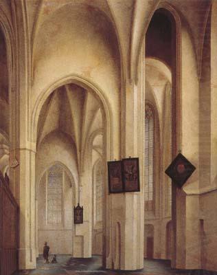Church Interior in Utreche (mk08), Pieter Jansz Saenredam